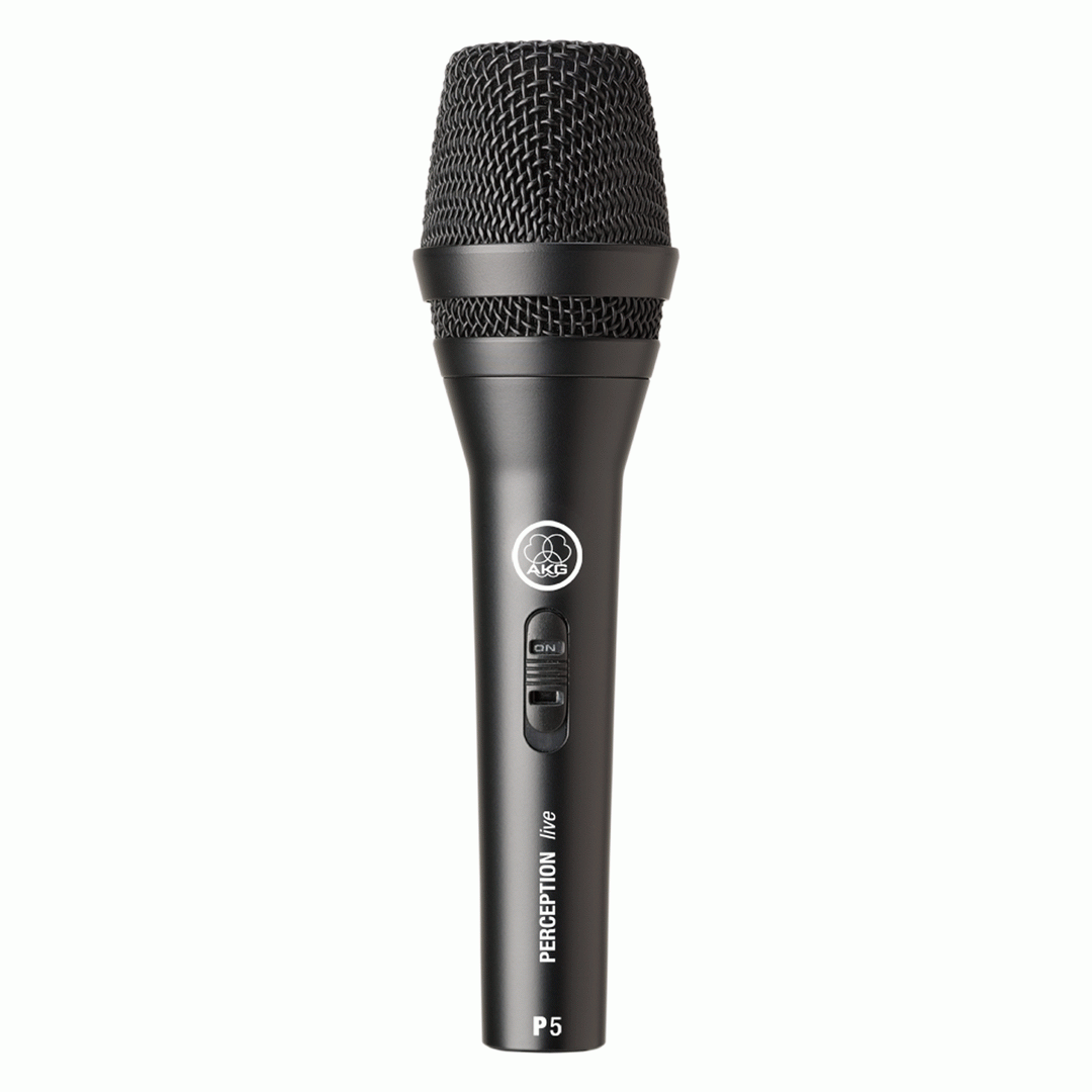 AKG P5S DYNAMIC SUPERCARDIOID MIC W/ SWITCH