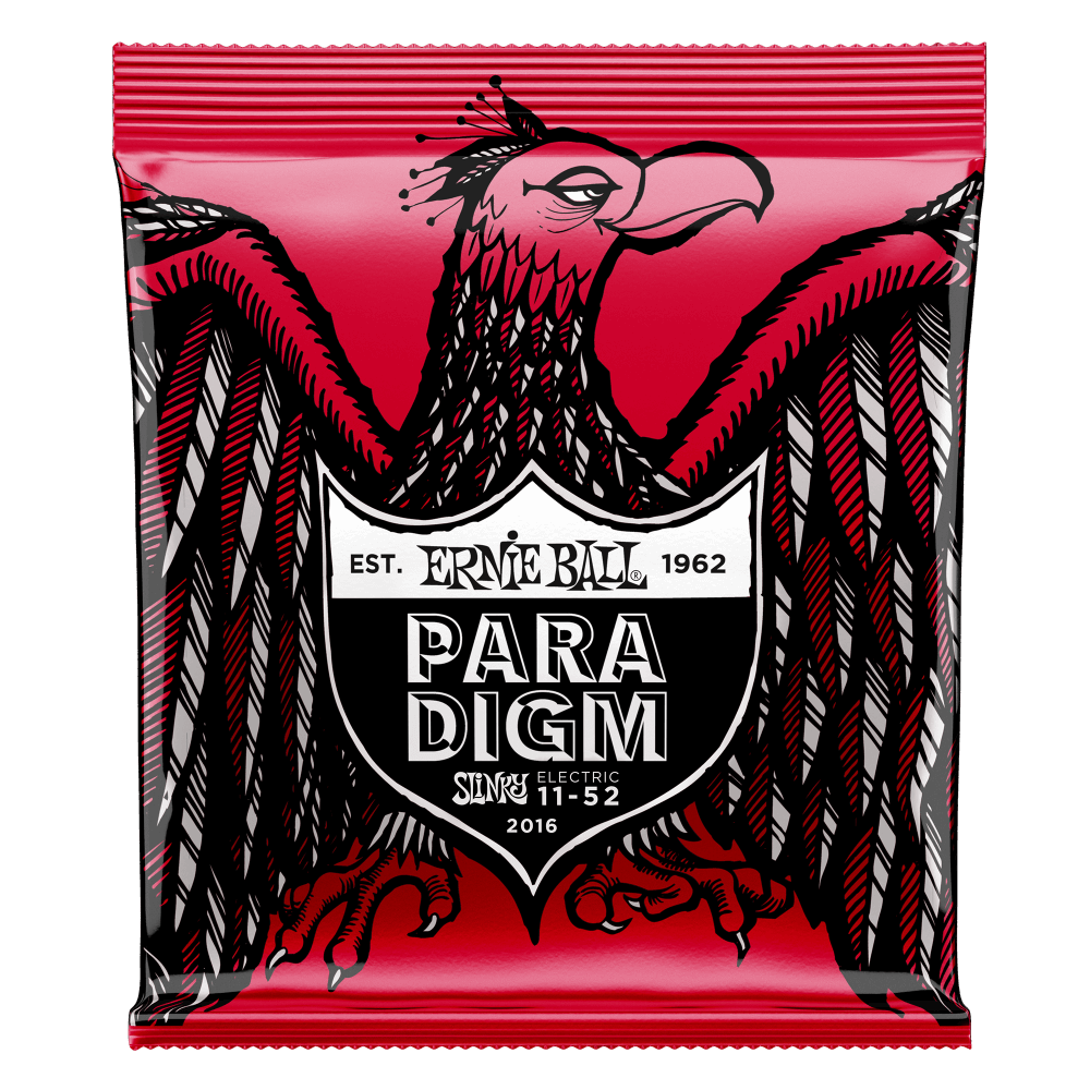 Ernie Ball Burly Slinky Paradigm Electric Guitar Strings 11-52 Gauge