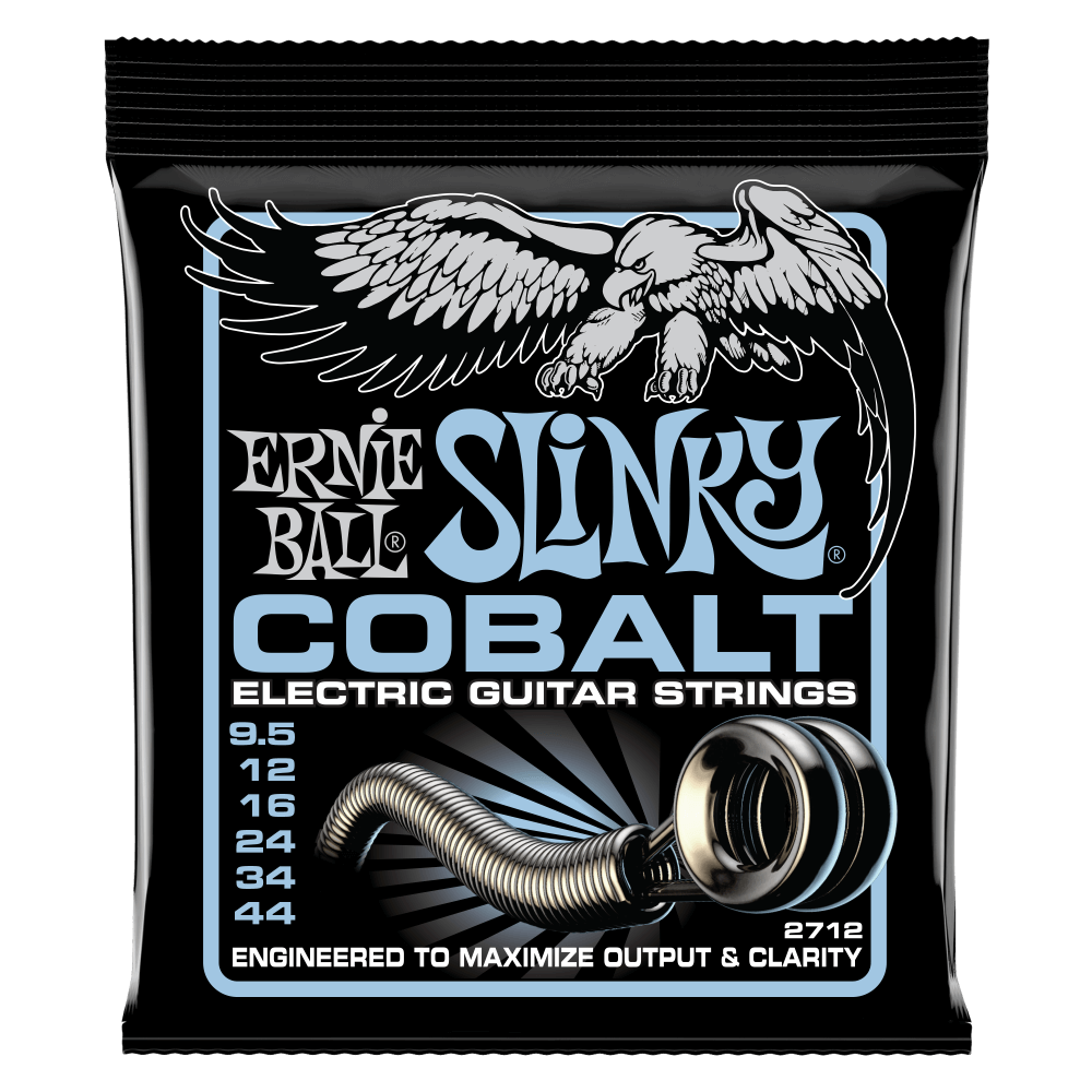 Ernie Ball Primo Slinky Cobalt Electric Guitar Strings 9.5-44 Gauge