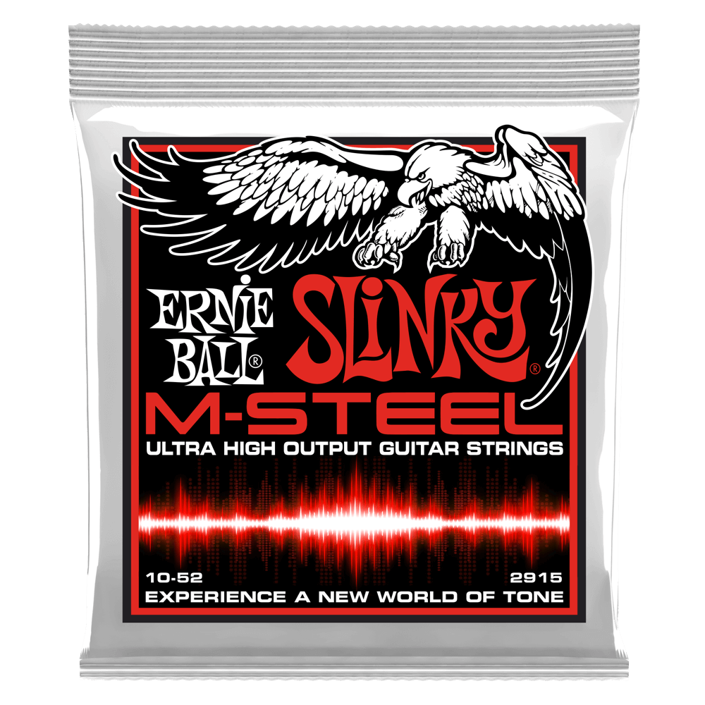 Ernie Ball Skinny Top Heavy Bottom Slinky M-Steel Electric Guitar Strings