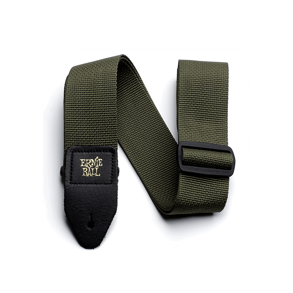 Ernie Ball Olive Polypro Guitar Strap