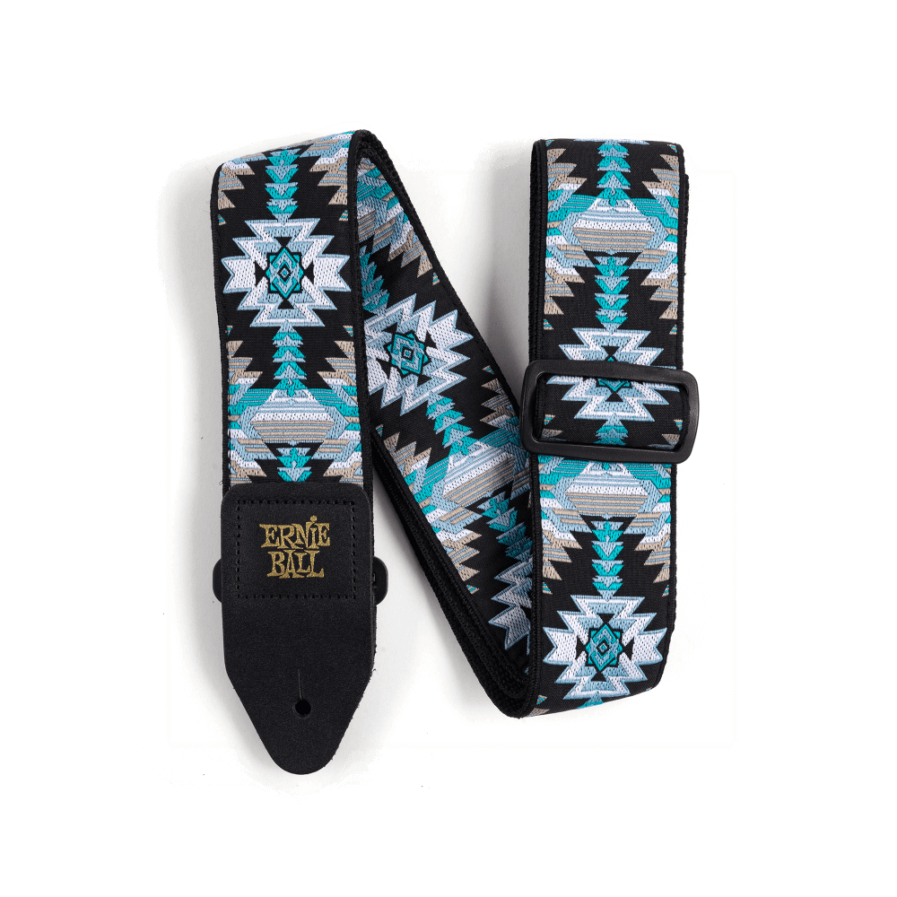 Albuquerque Blue Jacquard Strap