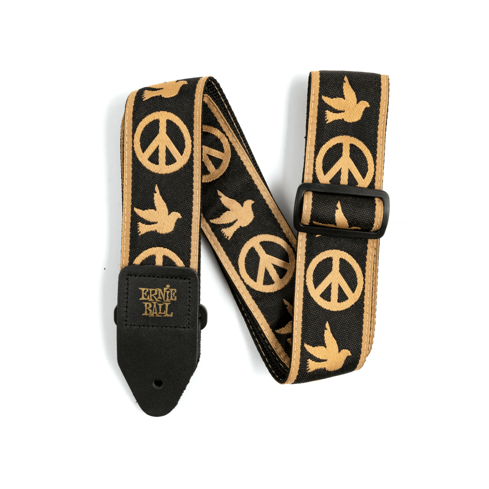 Peace Love Dove Jacquard Strap