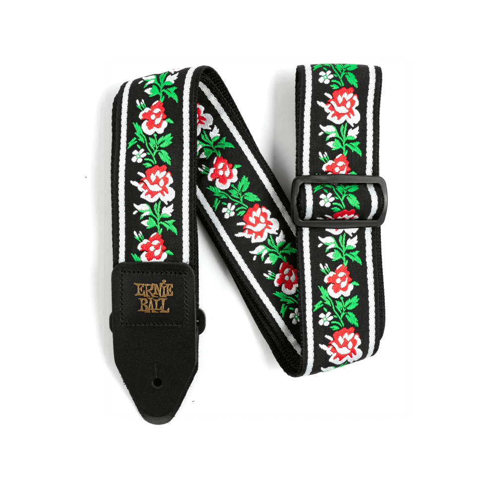 Winter Rose Jacquard Strap