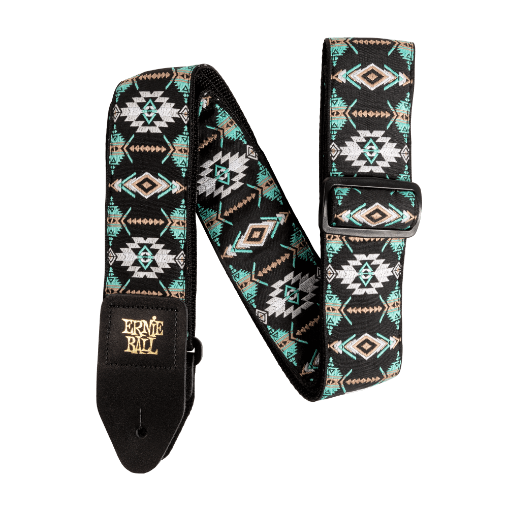 Ernie Ball Southwestern Turquiouse Jacquard Strap