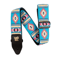 Ernie Ball Sedone Blue Jacquard Guitar Strap