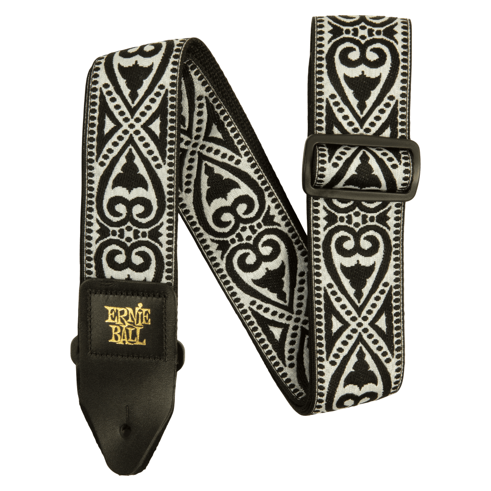 Ernie Ball Black Heart Jacquard Strap