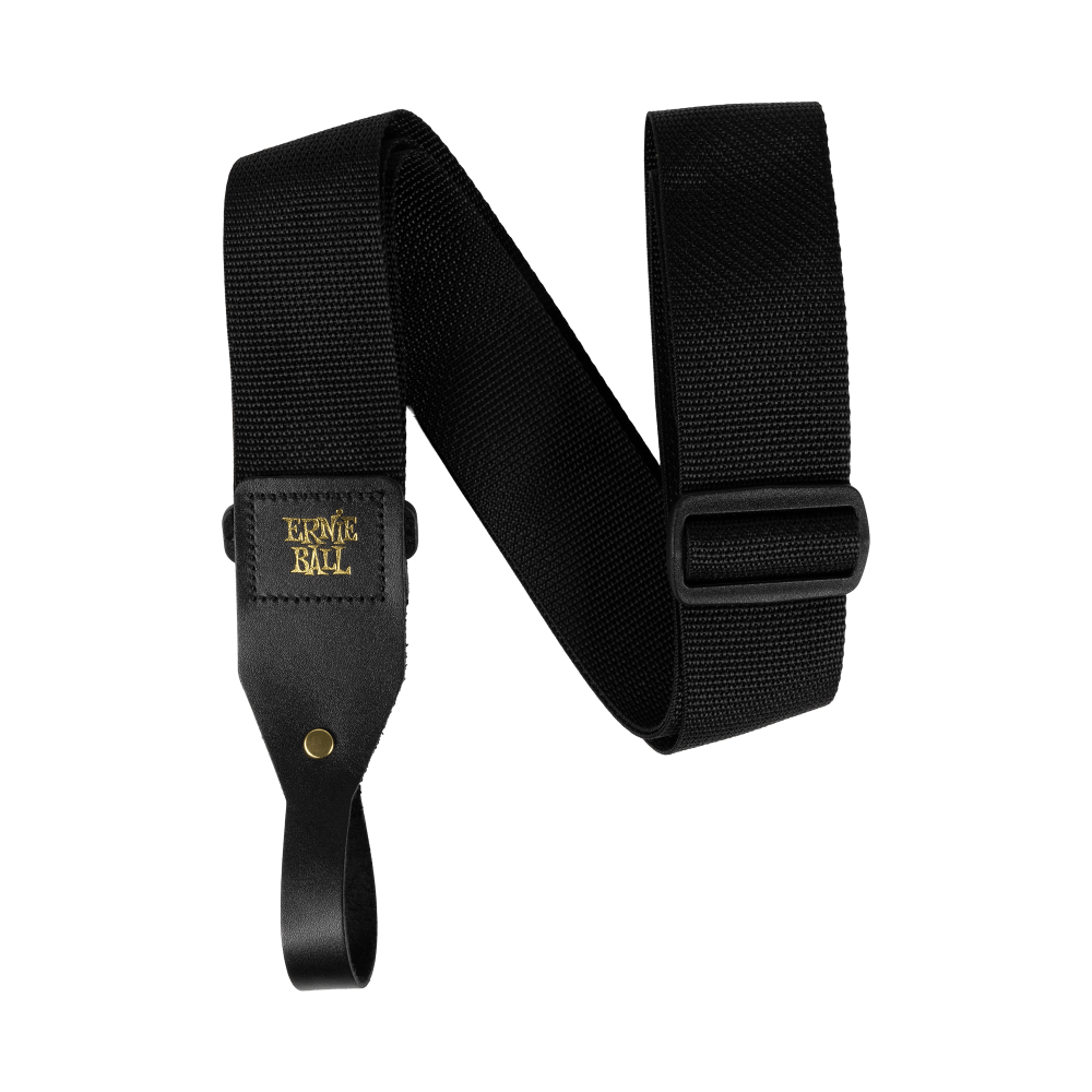 Ernie Ball Polypro Acoustic Guitar Strap - Black