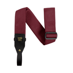 Ernie Ball Burgundy Polypro Acoustic Guitar Strap