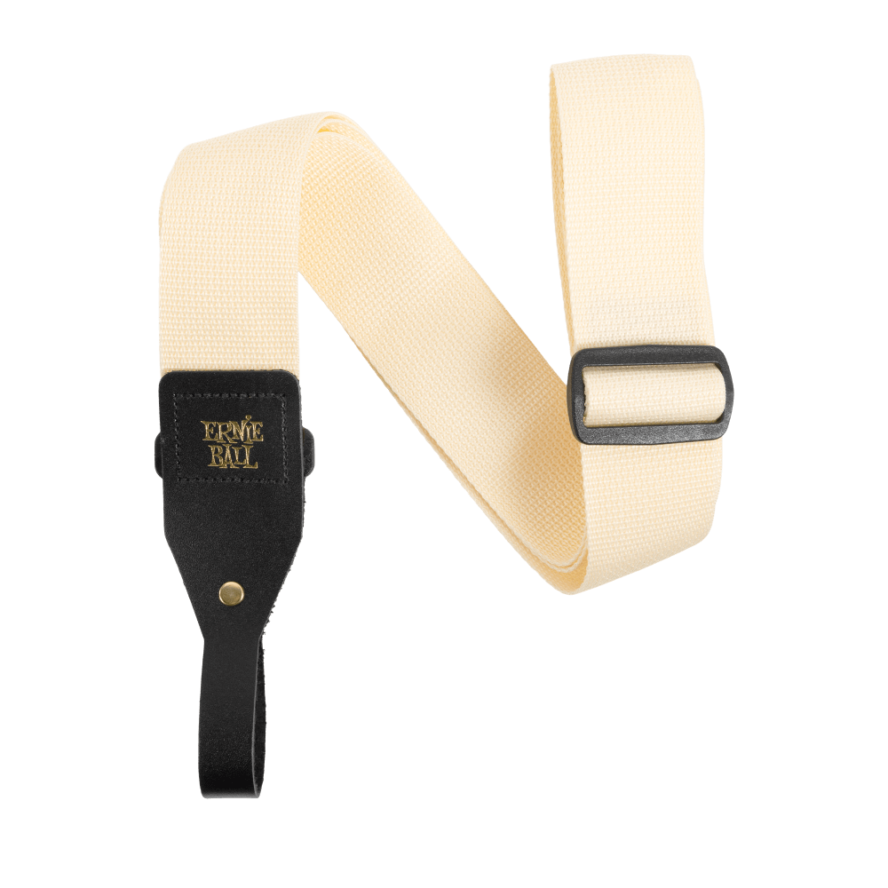 Ernie Ball Polypro Acoustic Guitar Strap - Cream