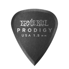 Ernie Ball 1.5 mm Standard Prodigy Picks 6 Pack in Black