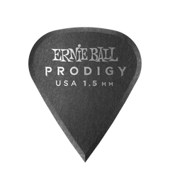 Ernie Ball 1.5 mm Sharp Prodigy Picks 6 Pack in Black