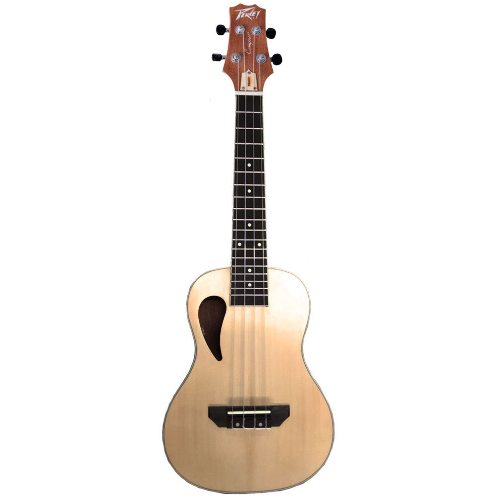 Peavey Delta Woods Series Composer Concert Ukulele in Natural Matte Finish