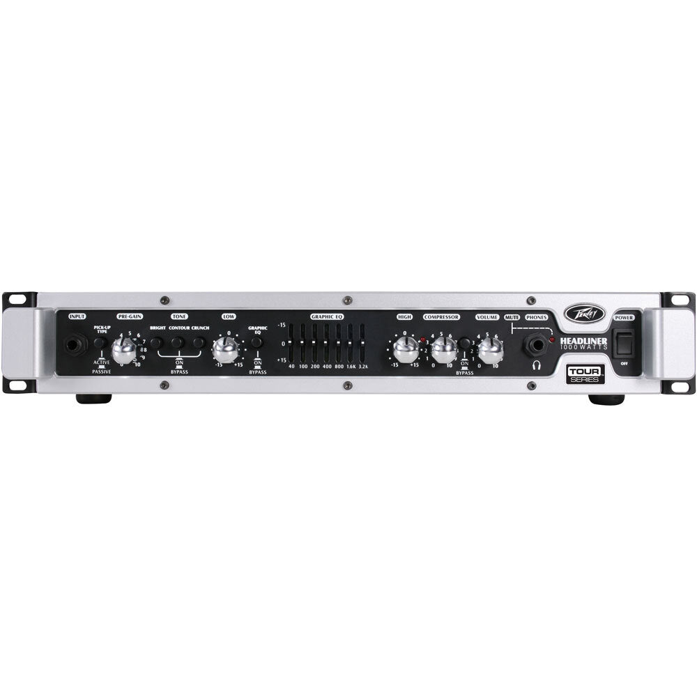 Peavey Headliner Series 1000-Watt Bass Amplifier Head