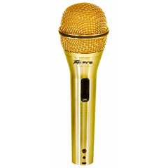 Peavey PVi2 Dynamic Cardioid Microphone in Gold with XLR-XLR Cable