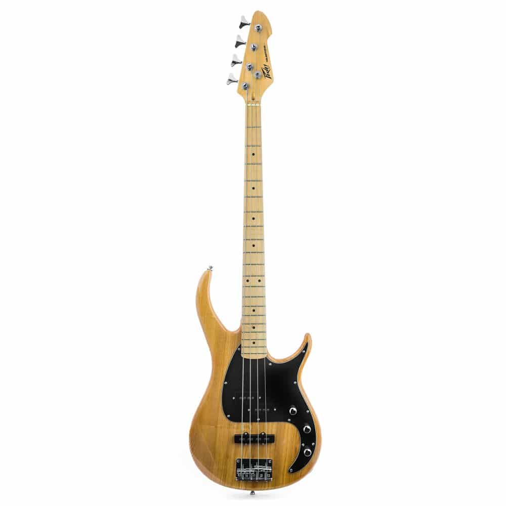 Peavey Milestone Series 4 String Bass Guitar in Natural