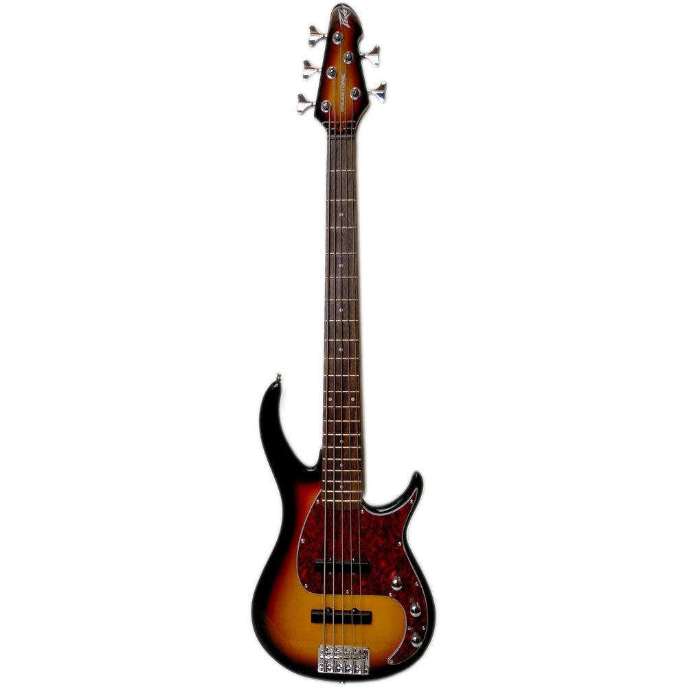 Peavey Milestone Series 5-String Bass Guitar in Sunburst