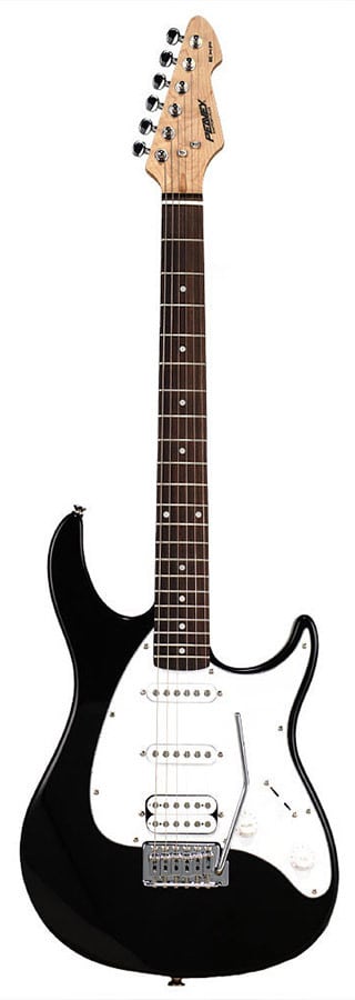 Peavey Raptor Plus Series Electric Guitar in Black (SSH)