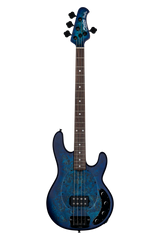 StingRay RAY34 Poplar Burl, Neptune Blue Satin