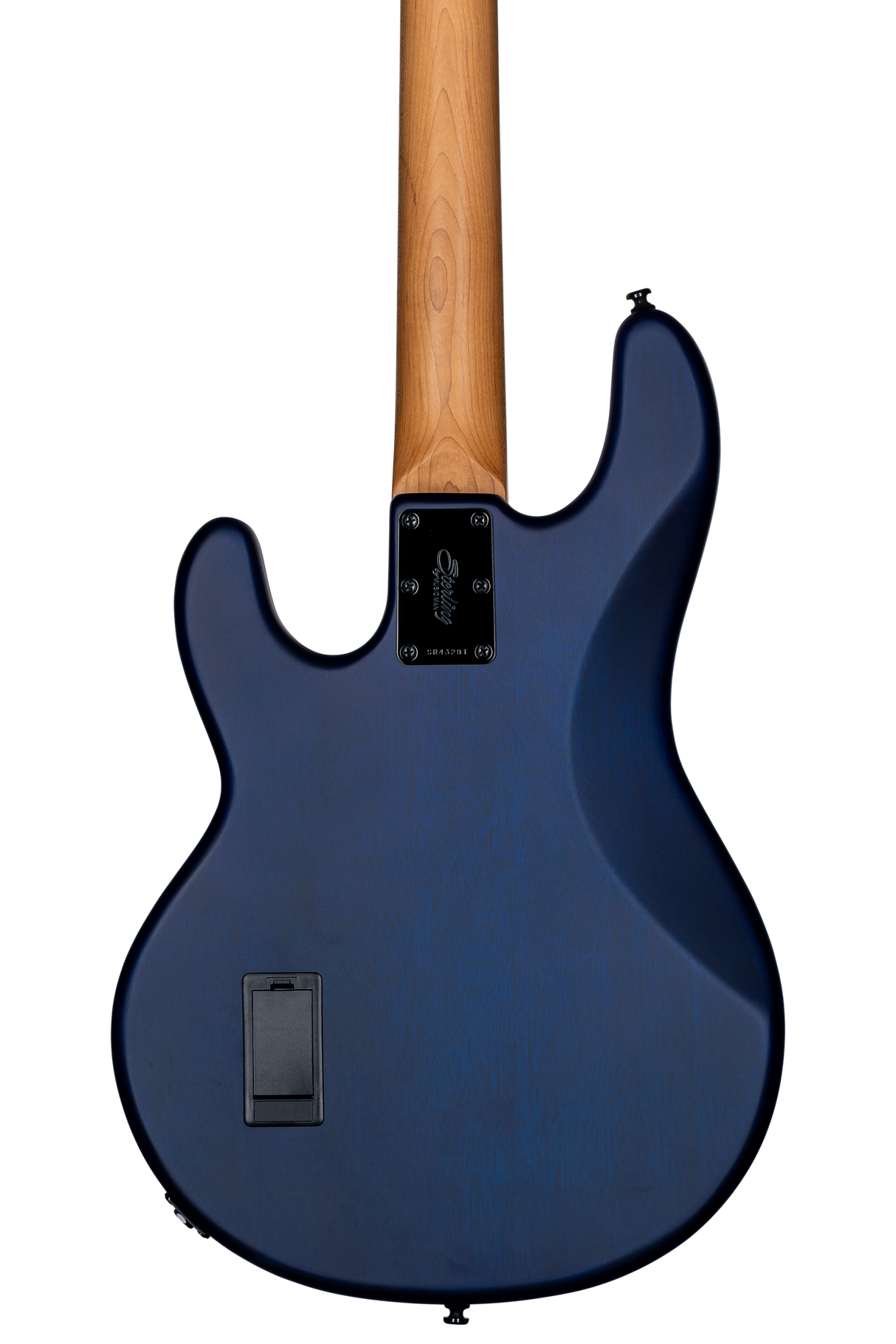 StingRay RAY34 Poplar Burl, Neptune Blue Satin