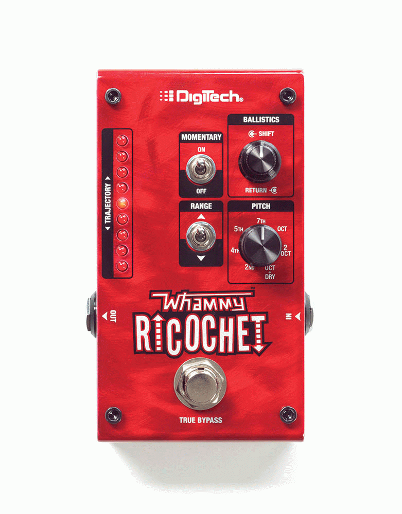 DIGITECH RICOCHET WHAMMY PITCH SHIFT PEDAL