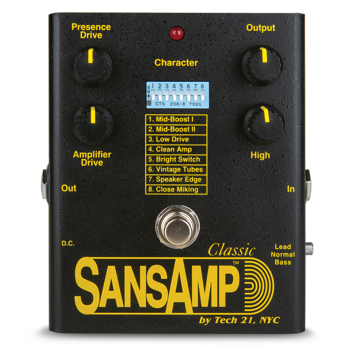 Sansamp SA1 Classic Pedal Reissue 2021