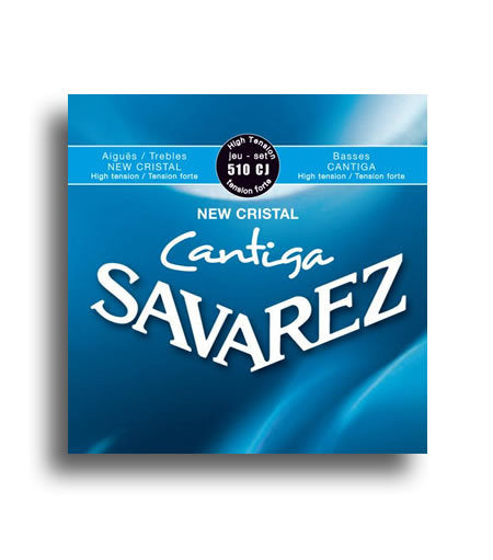 Savarez 510CJ New Cristal Cantiga High Tension Classical Guitar String Set