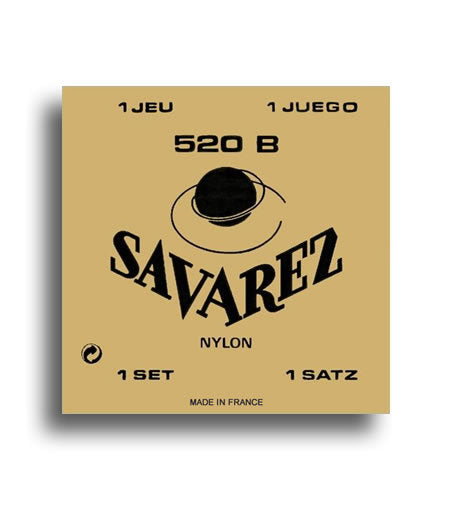 Savarez 520B Traditional Low Tension Classical Guitar String Set