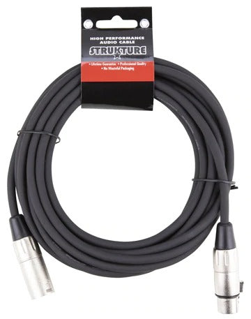 Strukture 10ft XLR to XLR Microphone Cable