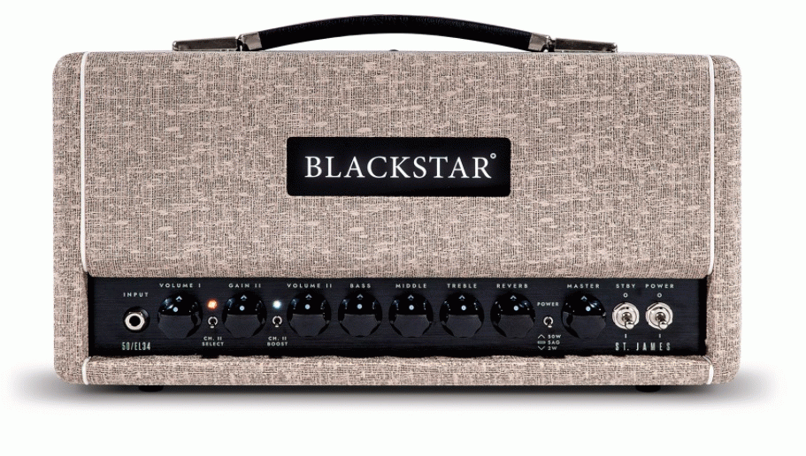 BLACKSTAR ST. JAMES 50 EL34H  FAWN  LIGHT 50W EL34 HEAD