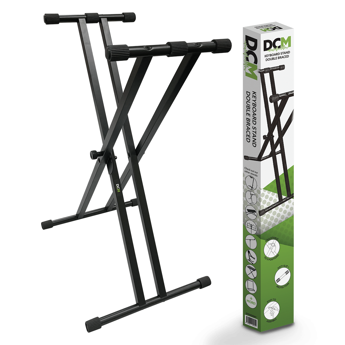 DCM KXDD01 Keyboard Stand Double Braced