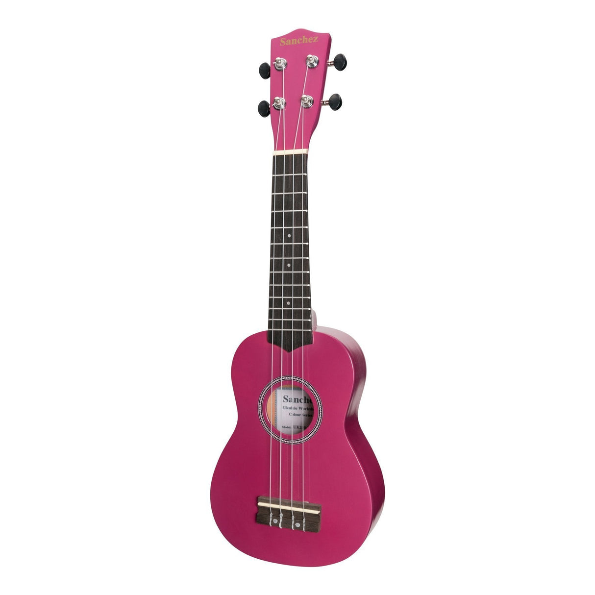 Sanchez 'Colour Series' Soprano Ukulele (Purple)-SU-C20-PU