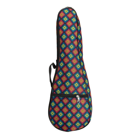 Sanchez Padded Soprano Ukulele Gig Bag (Geometric)-SUB-S21-D