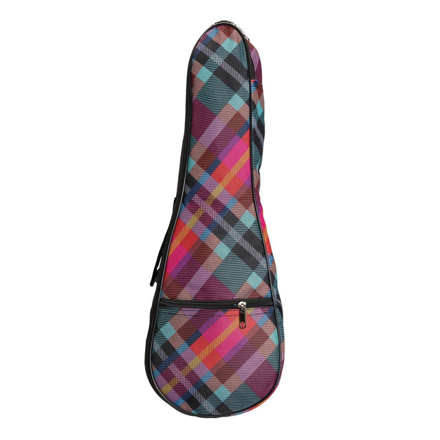 Sanchez Padded Soprano Ukulele Gig Bag (Tartan)-SUB-S21-C