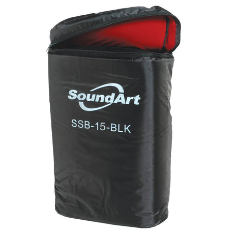 SoundArt Cover for 15" PA Cabinet-SSB-15-BLK