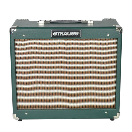 Strauss SVT-20R 20 Watt Combo Valve Amplifier with Reverb (Green)-SVT-20R-GRN