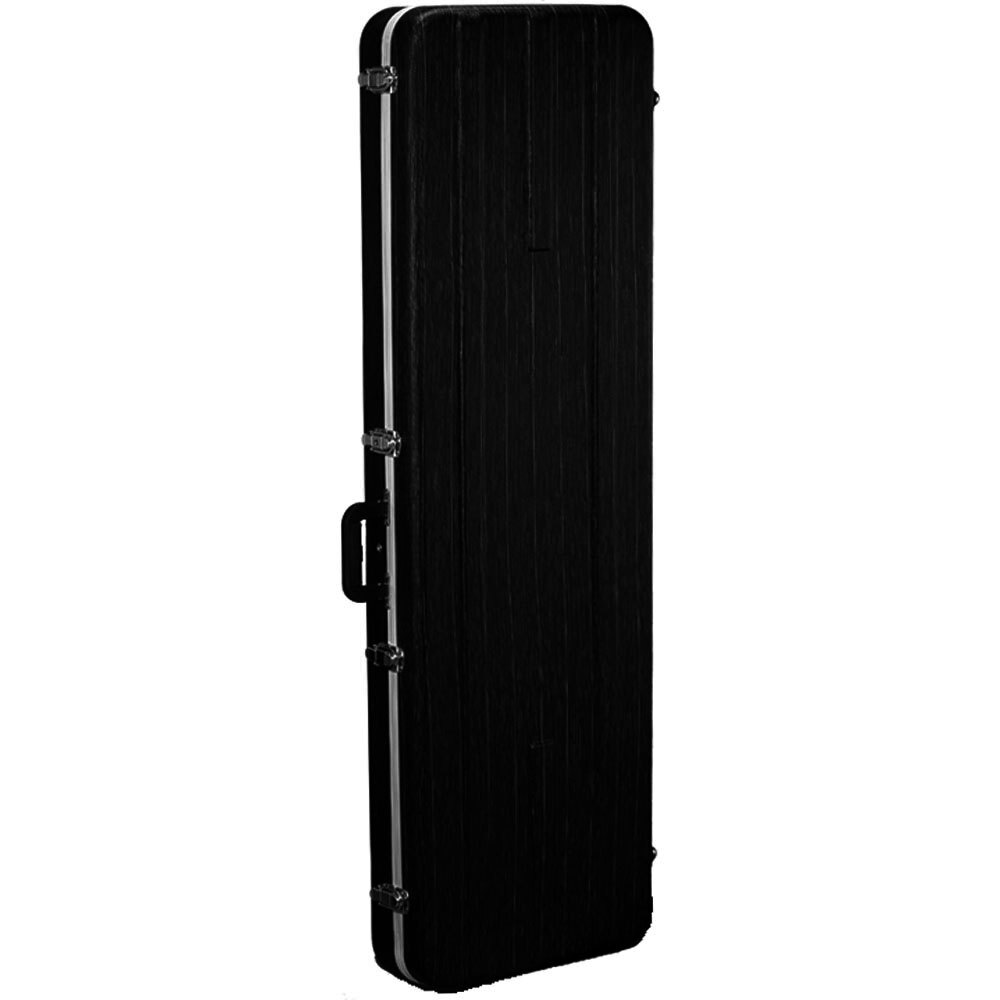 Torque Deluxe ABS Rectangular Electric Bass Guitar Case in Black Finish