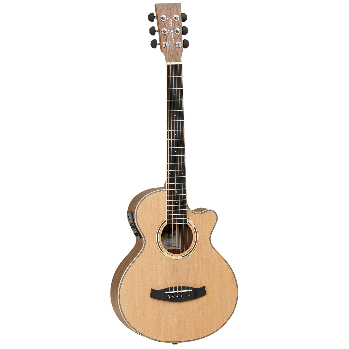 Tanglewood TDBTTCEBW Discovery Exotic Traveller C/E Black Walnut