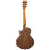 Tanglewood TRU2-CE-BW / TRPRO-TCE-BW Reunion Pro Solid Australian Red Cedar Top Traveller Folk C/E with Black Walnut B/S