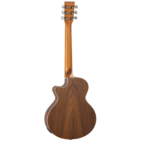 Tanglewood TRU2-CE-BW / TRPRO-TCE-BW Reunion Pro Solid Australian Red Cedar Top Traveller Folk C/E with Black Walnut B/S