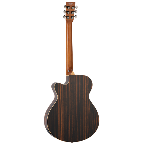 Tanglewood TRU4-CE-AE / TRPRO-SFCE-AEB Reunion Pro Solid top all Ebony Super Folk C/E