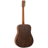 Tanglewood TRU5-HR / TRPRO-D-HR Reunion Pro Solid Australian Red Cedar Top Dreadnought with Hawaiian Rain Wood B/S