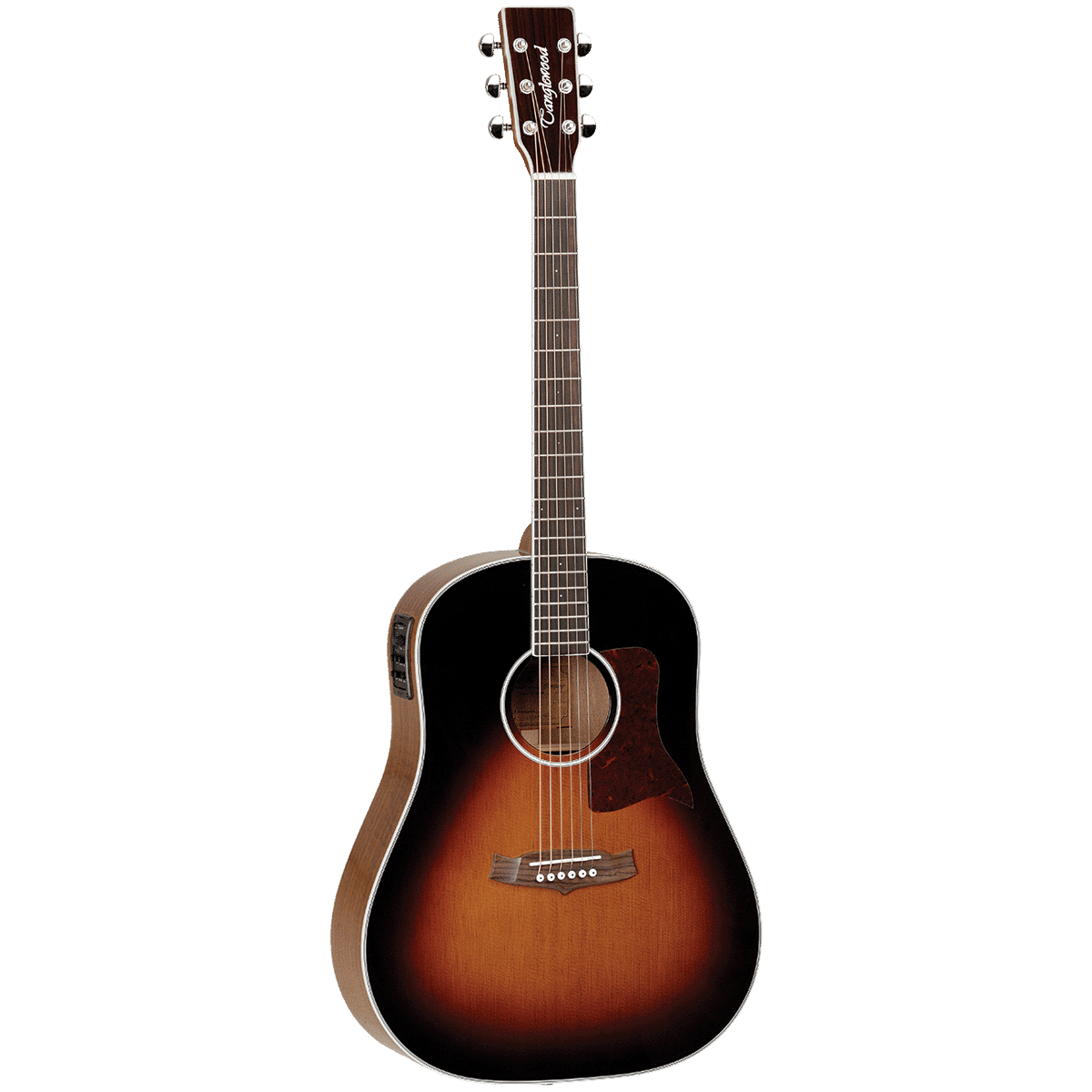 Tanglewood 15SDTE Sundance Performance Pro Sloped Shoulder Dreadnought Acoustic/Electric Guitar with Torrefied Top with ABS Case