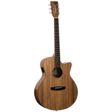 Tanglewood TW4EVCPW Winterleaf Exotic Grand Auditorium Solid Top C/E Pacific Walnut Veneer