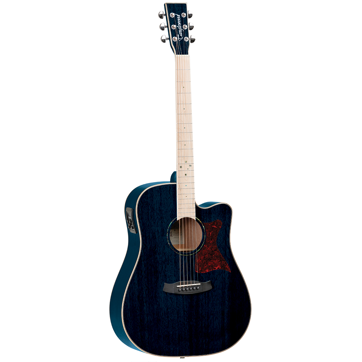 Tanglewood TW5BLA2 Winterleaf Blonde Dreadnought C/E Bondi Blue Gloss