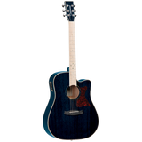 Tanglewood TW5BLA2 Winterleaf Blonde Dreadnought C/E Bondi Blue Gloss