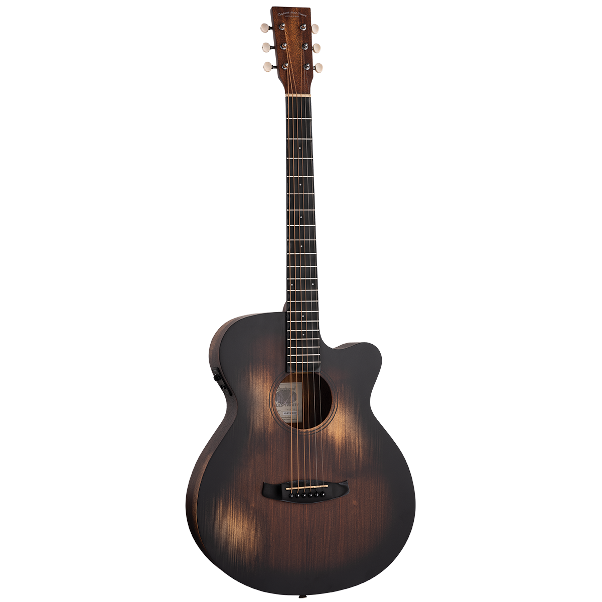 Tanglewood TWOT2E Auld Trinity Super Folk Cutaway / Electric Harvest Dusk