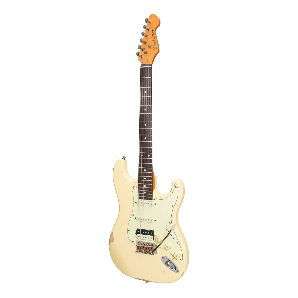 Tokai 'Legacy Series' ST-Style HSS 'Relic' Electric Guitar (Cream)-TL-ST5-CRM