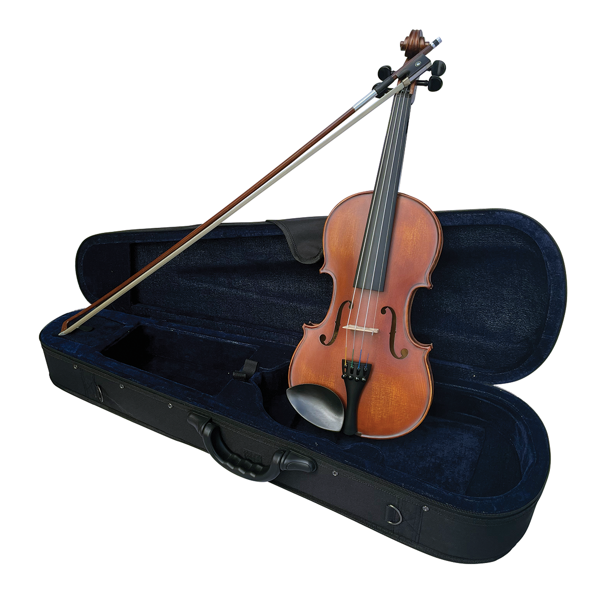 Vivo Alpha 1/2 Student Violin Outfit - Including Professional Setup