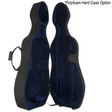 Vivo Student 4/4 Cello Outfit with Bag - Setup